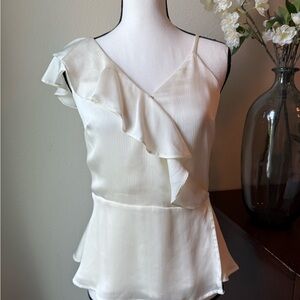 Vince Camuto Ruffle One-Shoulder Top